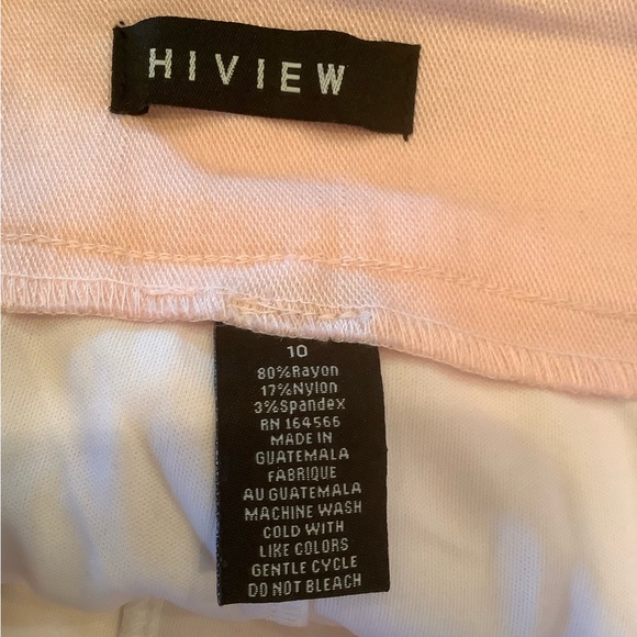 Pink, pull-on skort - Picture 4 of 6